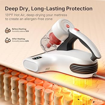 Amazon.com - JIGOO J200 Improve Sleep Mattress Vacuum Cleaner Uv