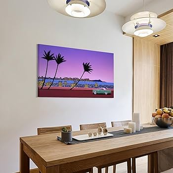 額縁付き】 永井博（Hiroshi Nagai） A2ポスター 16 永井博 POOLSIDE