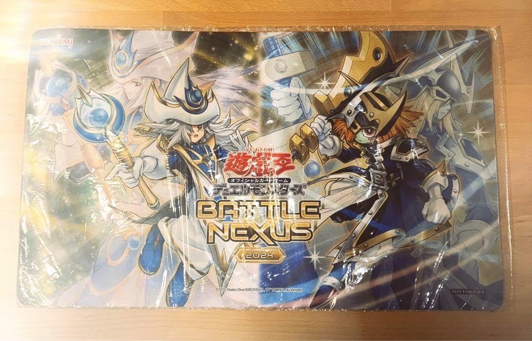 遊戯王 サイレントマジシャン&ソードマン 沈黙 プレイマット 公式