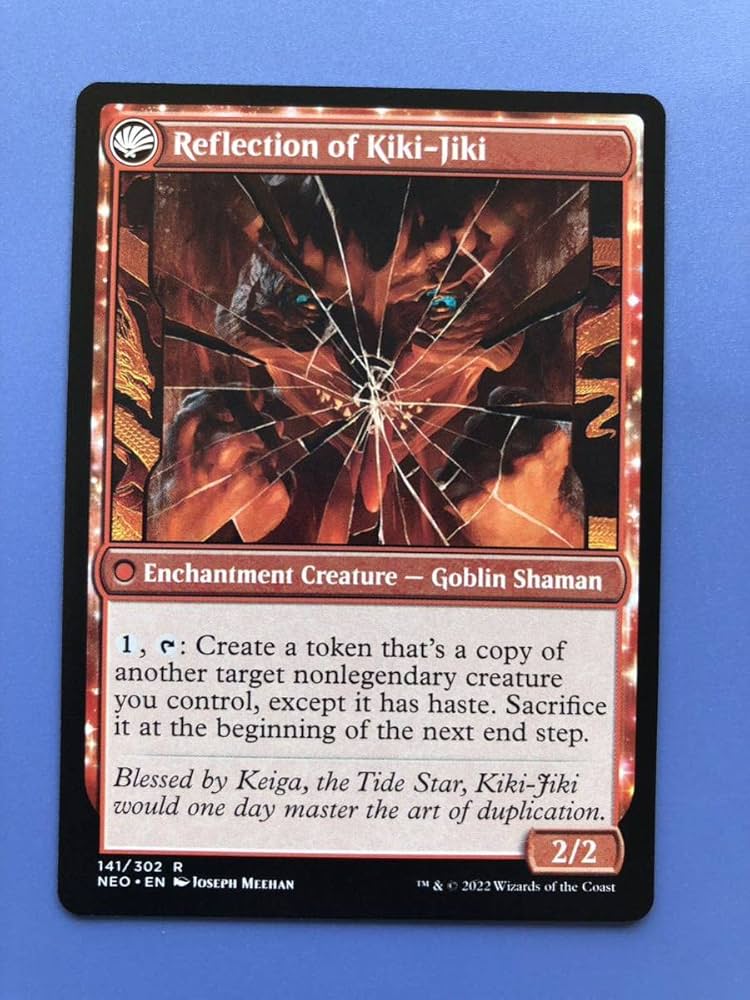 MTG foil 日本語 鏡割りのキキジキ 初版 MTG foil 日本語 鏡割りの