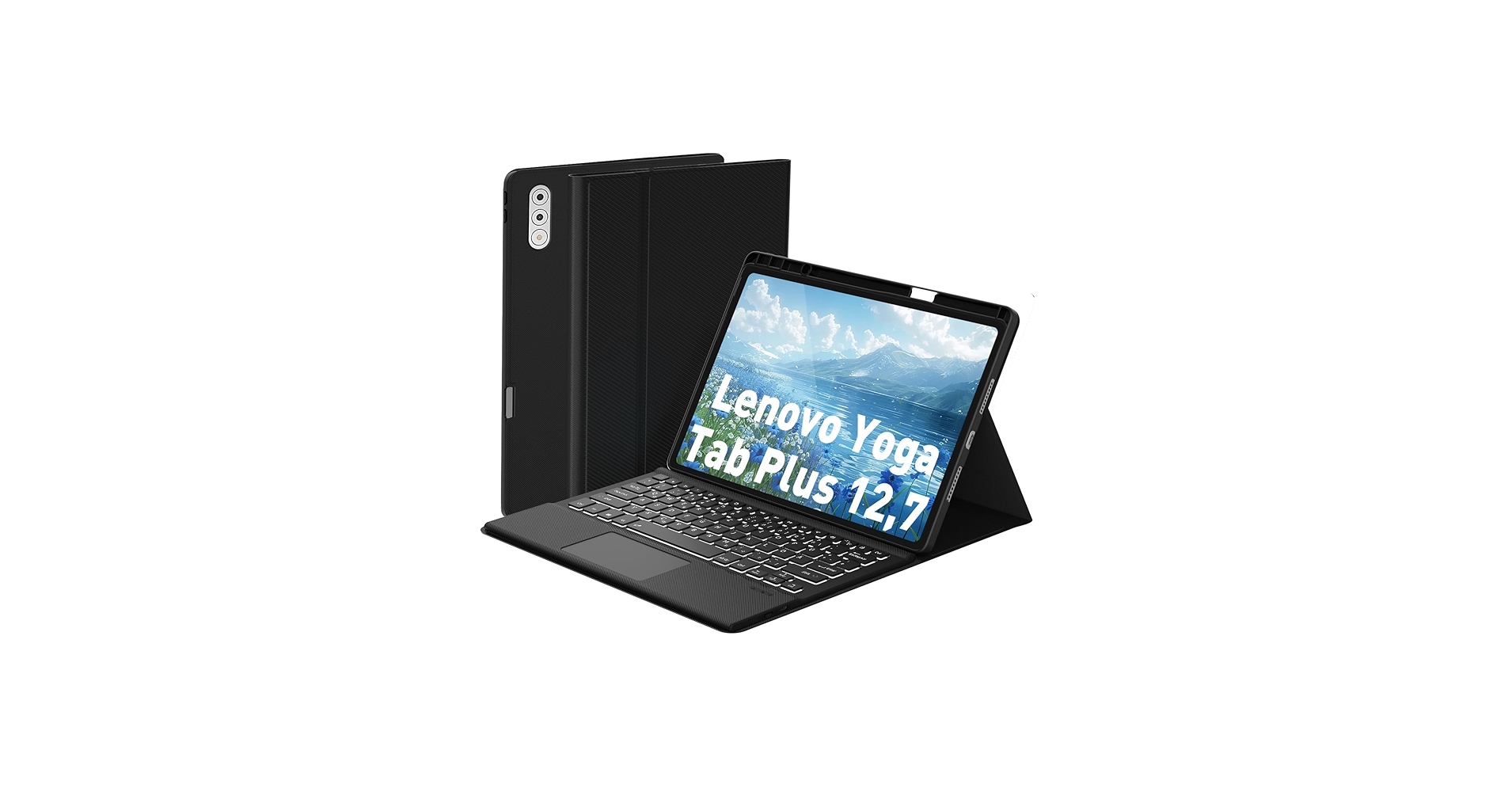 Amazon.com: Keyboard Case Touch for Lenovo Yoga Tab Plus 12.7