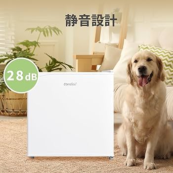 Amazon | COMFEE' 冷蔵庫 45L 幅47.2cm 右開き コンパクト 温度調節