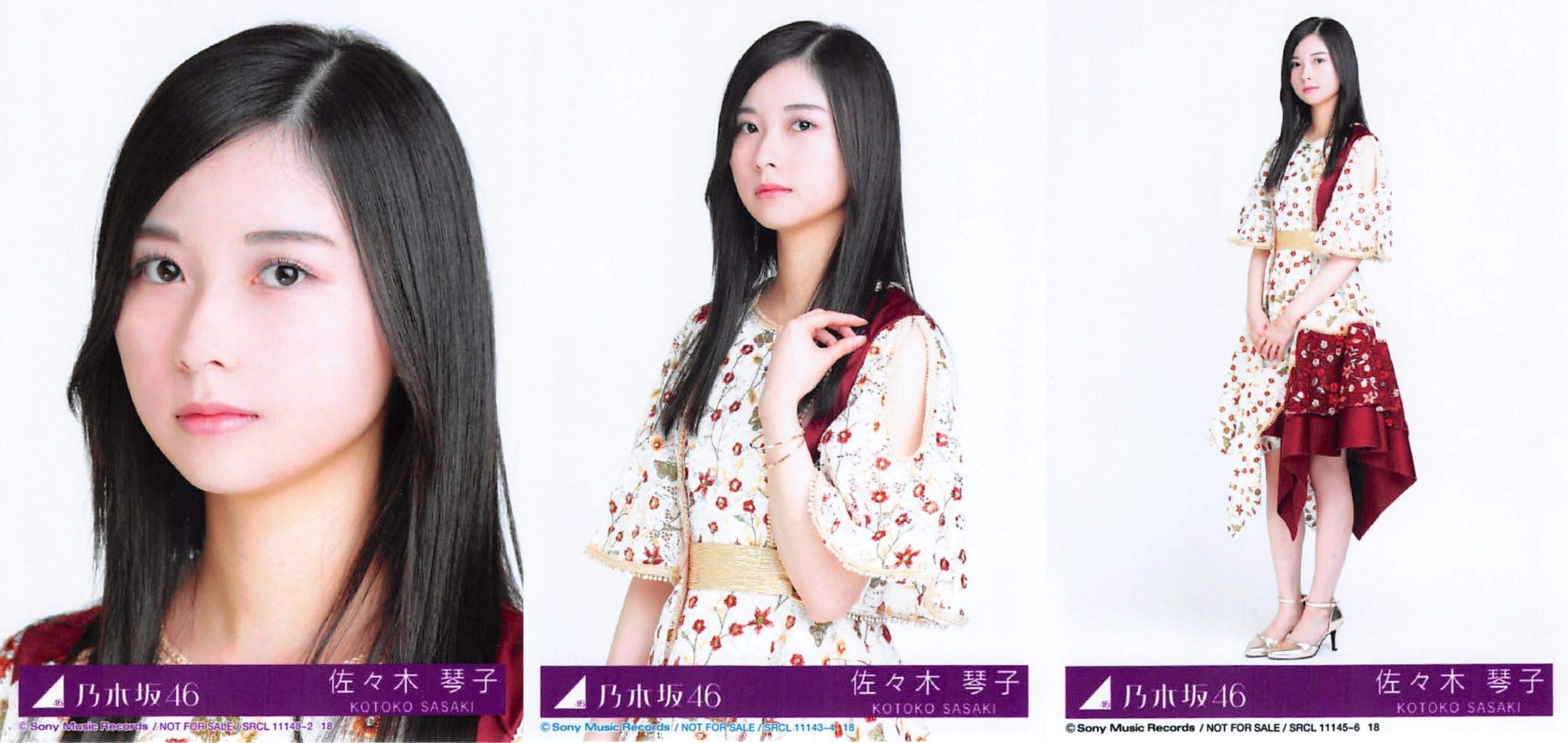 乃木坂46 佐々木琴子 実筆サイン入りチケットホルダー【証明書付き