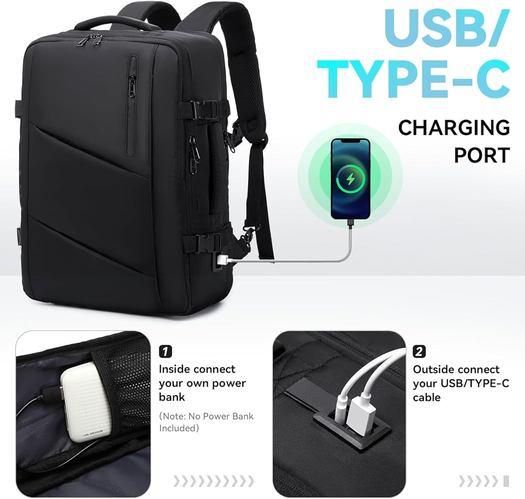 Amazon.com: Carry on Travel Backpack for Men Women, Extra Large