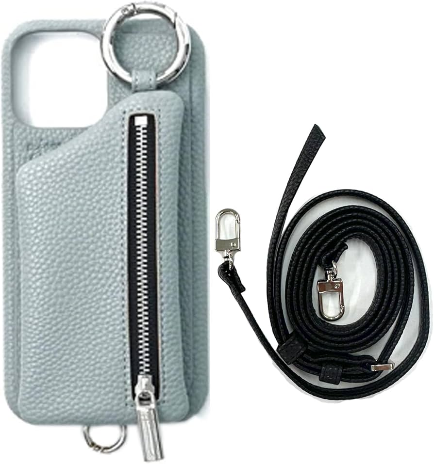 Amazon.co.jp: ajew iPhone16用 スマホケース ショルダーひも付き