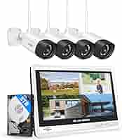 Aeazzy 防犯カメラ 4台セット 3TBストレージ さくら Aeazzy 防犯カメラ