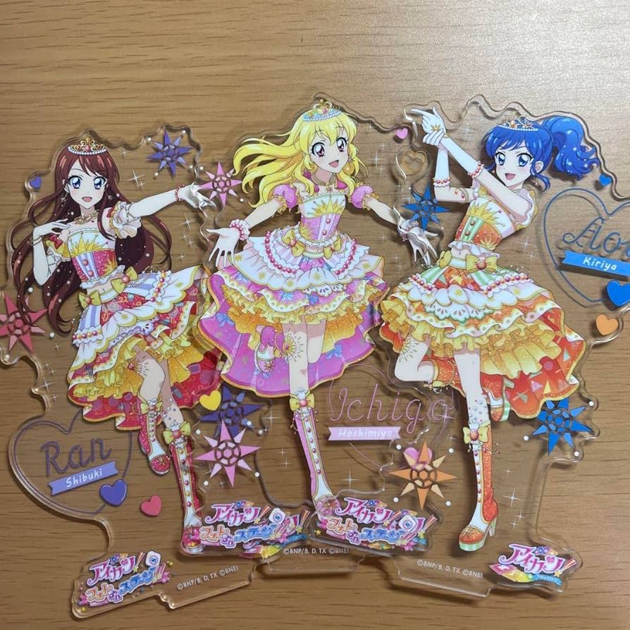 アイカツ 限定 アイカツショップ ブロマイド 星宮いちご 紫吹蘭 霧矢