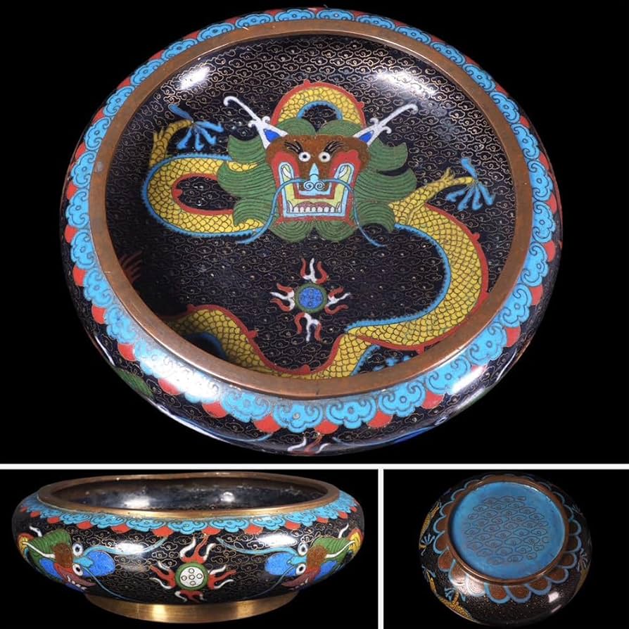 景泰藍 卸売 銅製七宝焼きの工芸品 中国景泰藍 水滴 七宝焼き 銅製 金