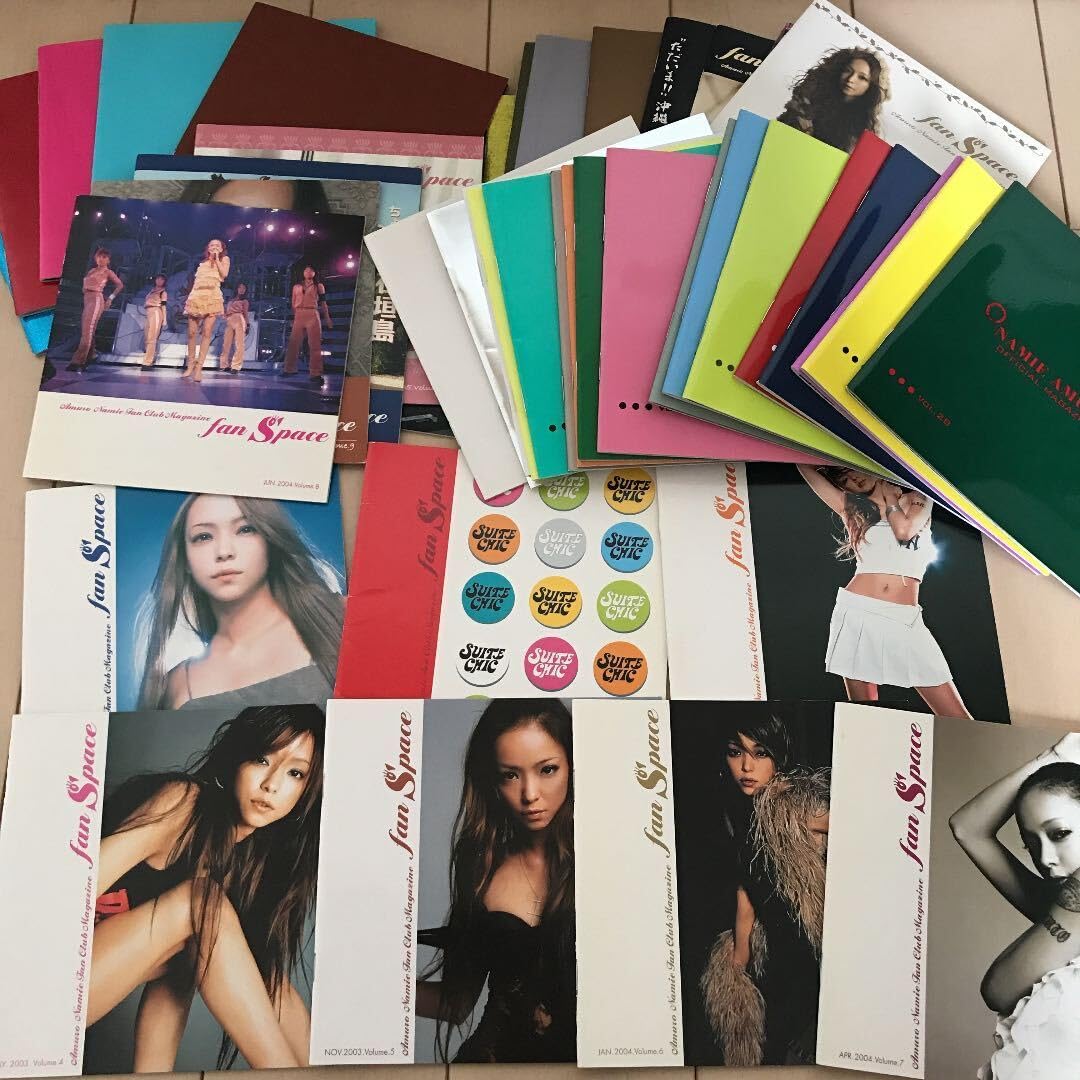 美品】安室奈美恵 ファンクラブ オフィシャル 会報誌 26冊＋メモ帳