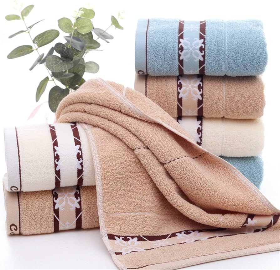 Amazon｜スーパーソフトタオル5枚タオルセット速乾性綿100％タオル