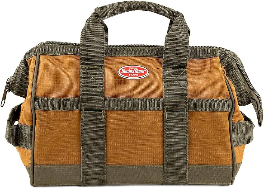 Amazon.co.jp: Bucket Boss ゲイトマウス12 ボストン型 ツールバッグ