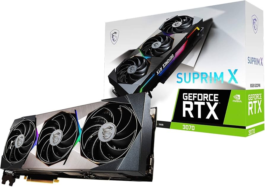 Amazon.com: MSI Gaming GeForce RTX 3070 SUPRIM X 8G LHR 8GB GDRR6