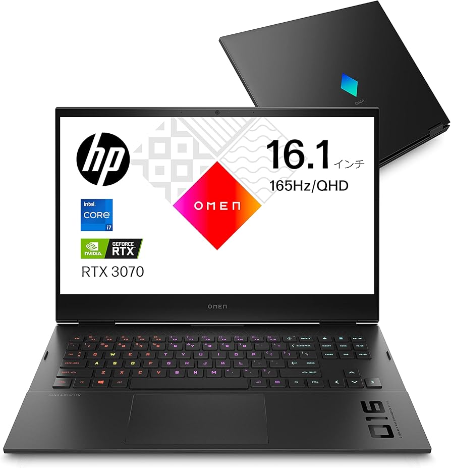 Amazon.co.jp: HP ノートパソコン ゲーミングPC OMEN 16 インテル Core