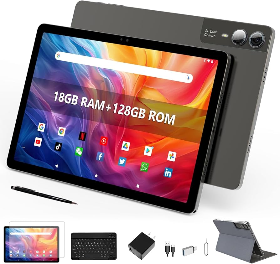 Amazon.com : 11 inch Tablet Android 14 2000*1200 2K Display