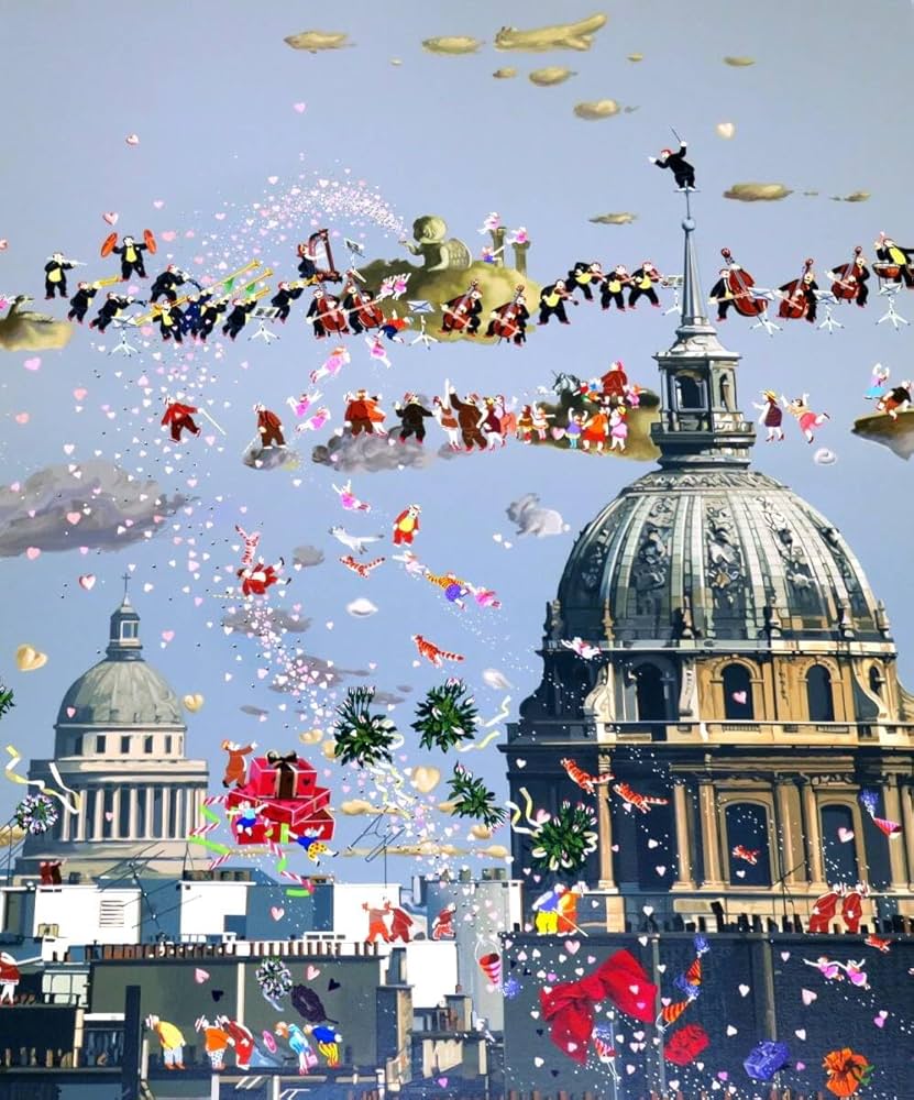 Amazon.co.jp: 真作 ヒロ ヤマガタ 「パリスオーケストラ」 山形博導