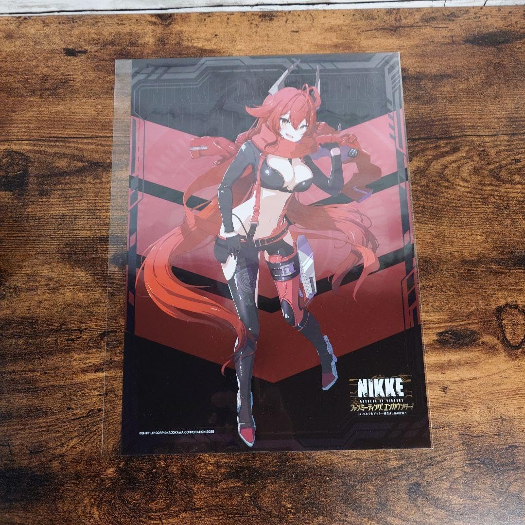 勝利の女神：NIKKE メタルポスター ラピ：レッドフード