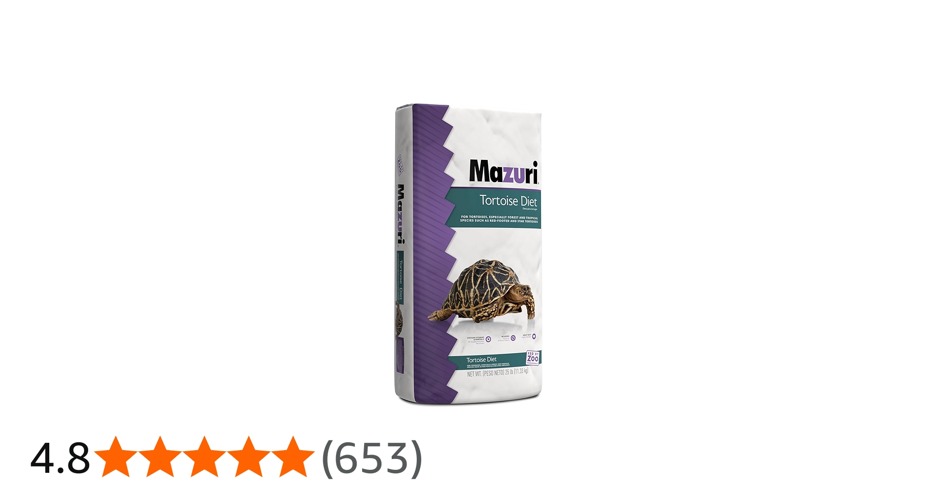 Amazon | マズリ トータス ダイエット 草食性陸ガメ/草食性爬虫類用