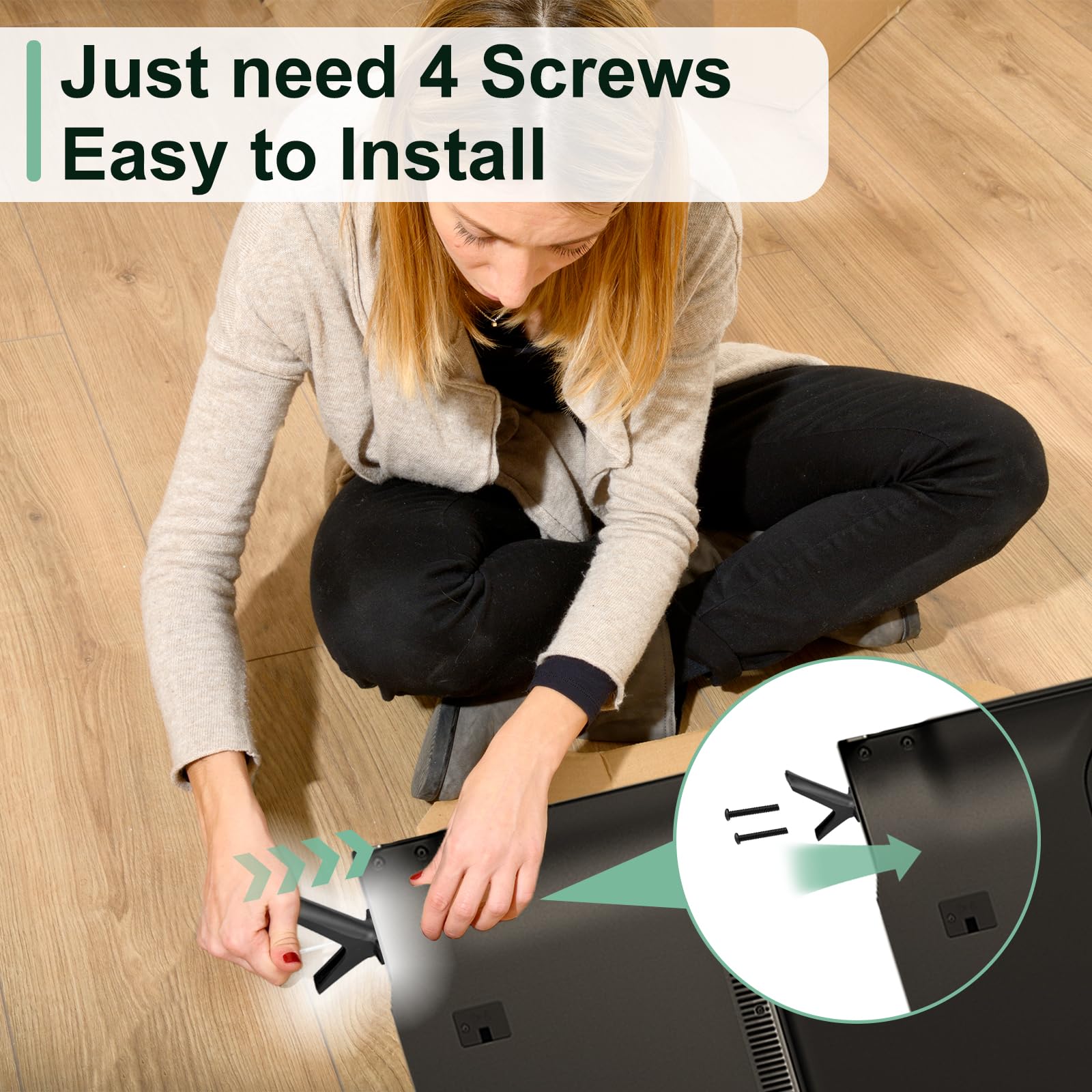 TOSHIBA 43C350X 4K液晶テレビ （専用スタンドのネジが不足） TOSHIBA