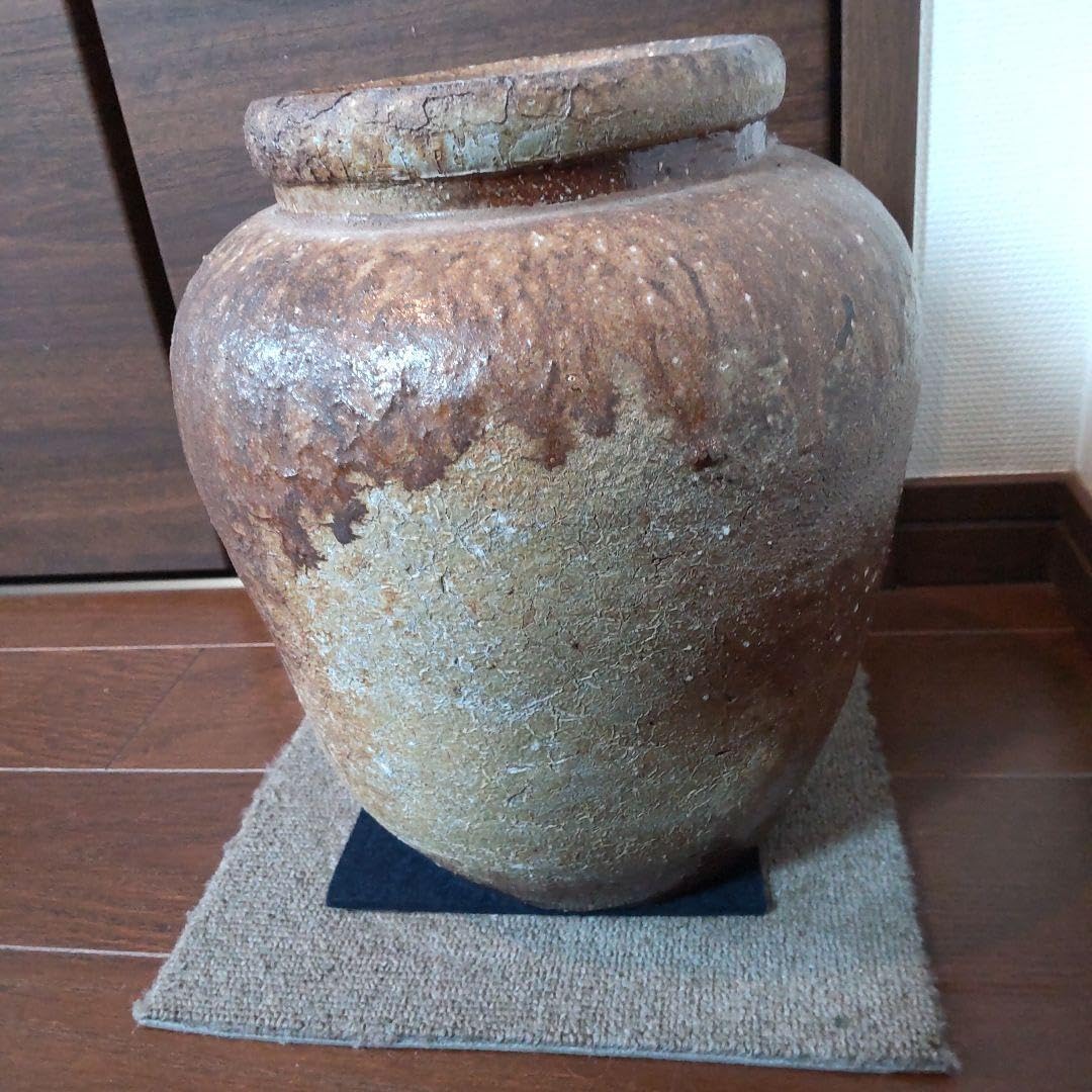古備前 壺 備前焼 壺 希少 貴重 お歯黒壷 鉄漿壷 備前焼 壺 です。