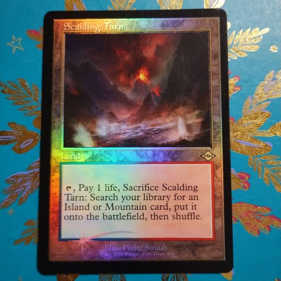 MTG 沸騰する小湖 エクスペディション 英語 foil 沸騰する小湖