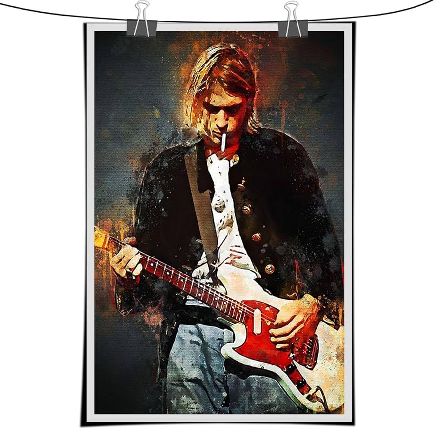 す*ー様 カートコバーン ポスター カートコバーン ポスター【AA-884