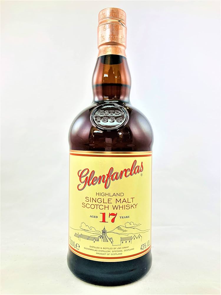 Amazon.co.jp: グレンファークラス 17年 43度 700ml [並行輸入品