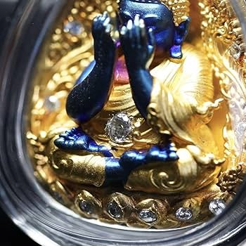 Amazon.co.jp: 目隠し仏の本尊 ルアンプートー師のプラピッター 幸福