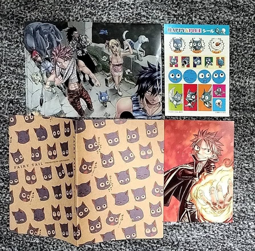 フェアリーテイル 原画展 クリアファイル 7点セット フェアリーテイル