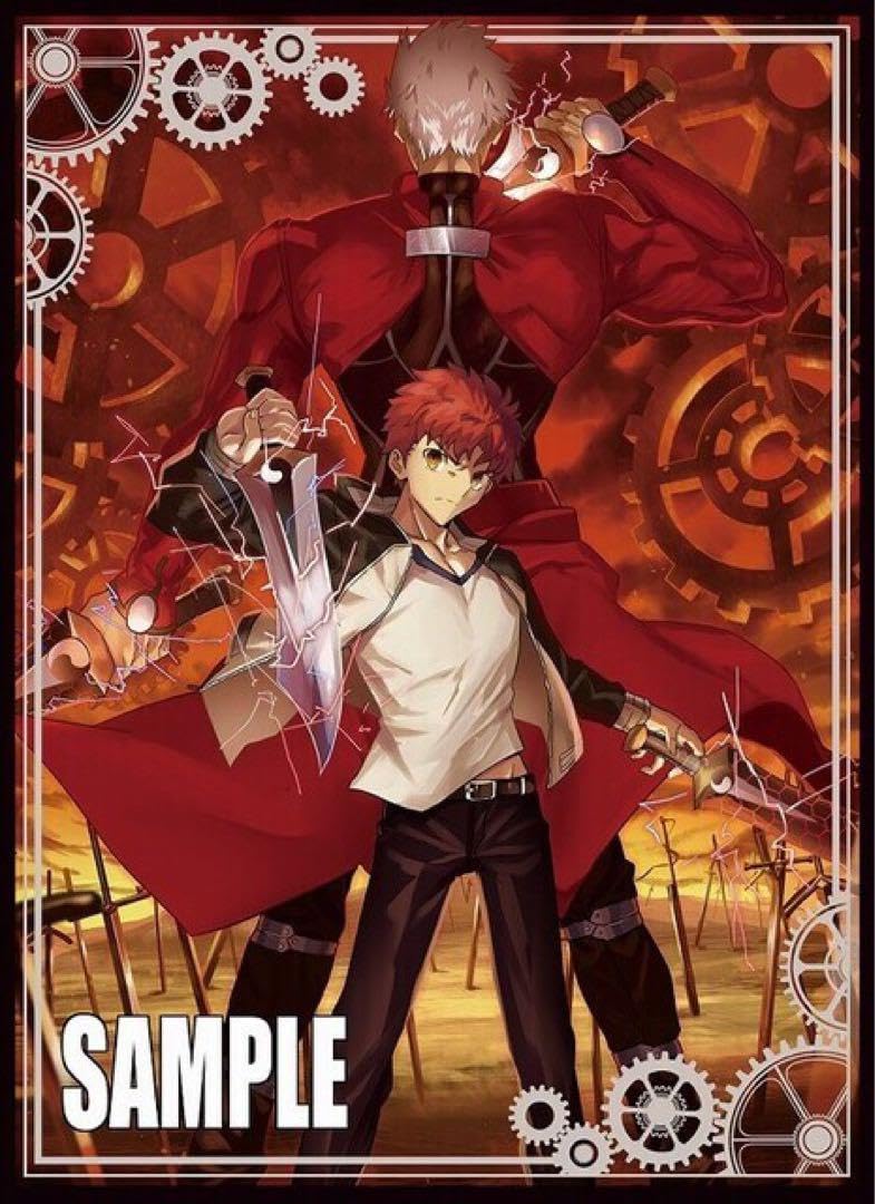 Fate UBW ミニクリアファイル 遠坂凛&エミヤ 4枚セット Fate UBW