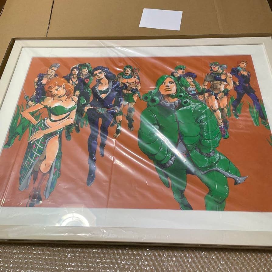 ジョジョ展冒険の波紋 キービジュアル高級複製原画