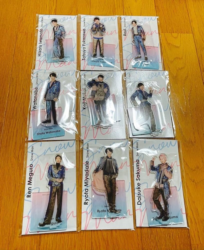 アクスタfest Man 9体セット SnowMan アクスタFest&滝沢歌舞伎