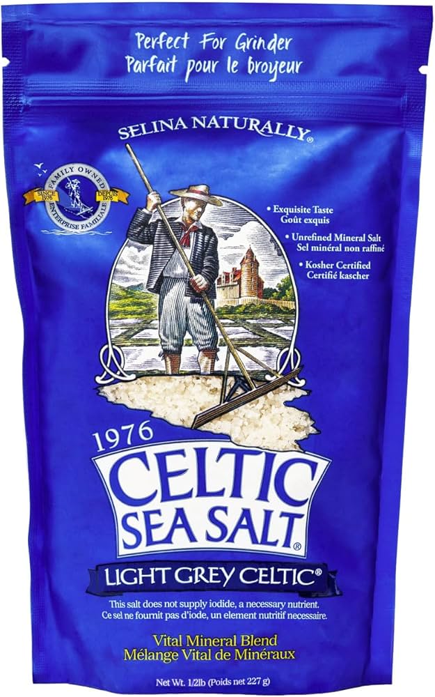 Amazon.com : Celtic Sea Salt Lt Grey Pou, 0.57 Pound : Coarse