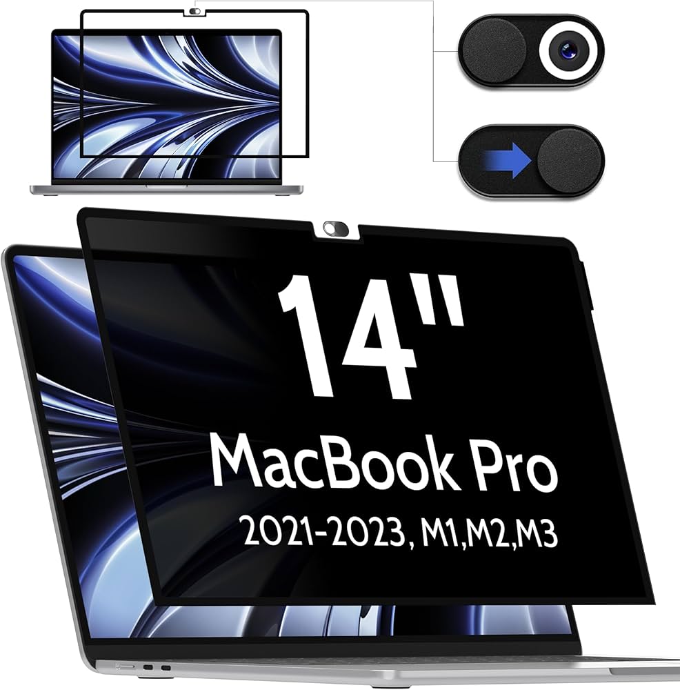 新品】3M プライバシーフィルター MacBook Pro 14インチ用 Amazon.co