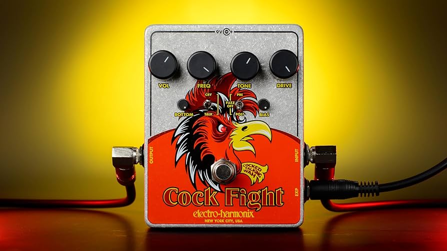 Amazon.com: Electro-Harmonix Cock Fight Cocked Talking Wah Pedal