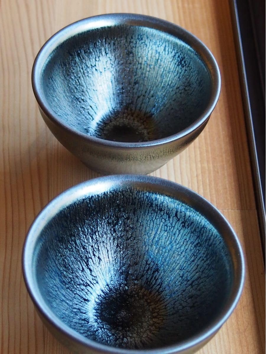 ☆中国古董古玩☆宋時代建窯希少品兔毫銘文天目茶碗☆