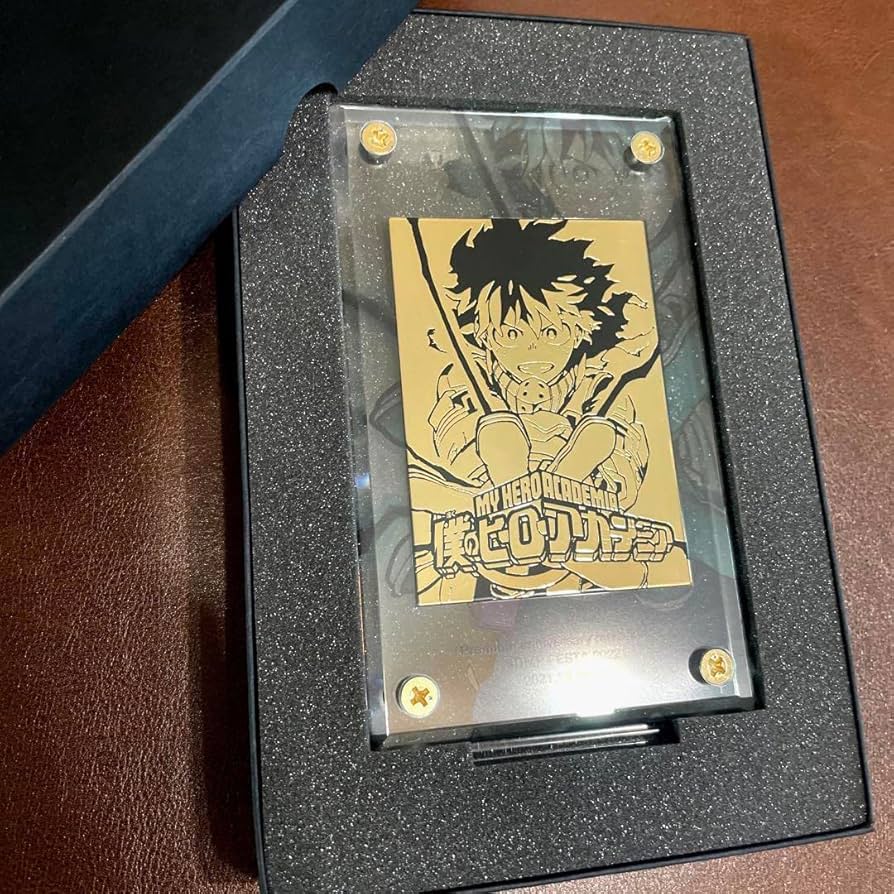 僕のヒーローアカデミア ヒロアカ プレミアム記念メタルプレートJF