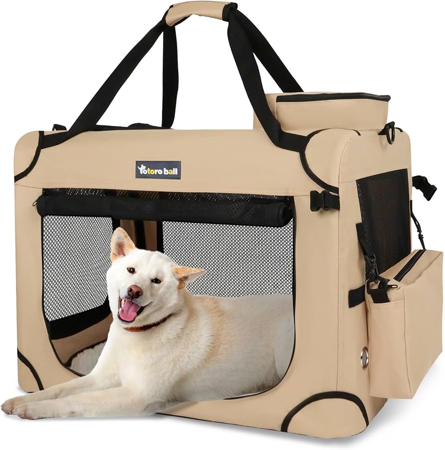 Amazon.co.jp: Totoro ball ソフトクレート 中型犬 犬用クレート 犬用