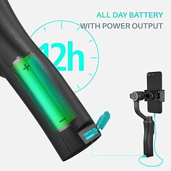 Amazon.co.jp: CINEPEER スマホジンバル 3軸スタビライザー 手持ち