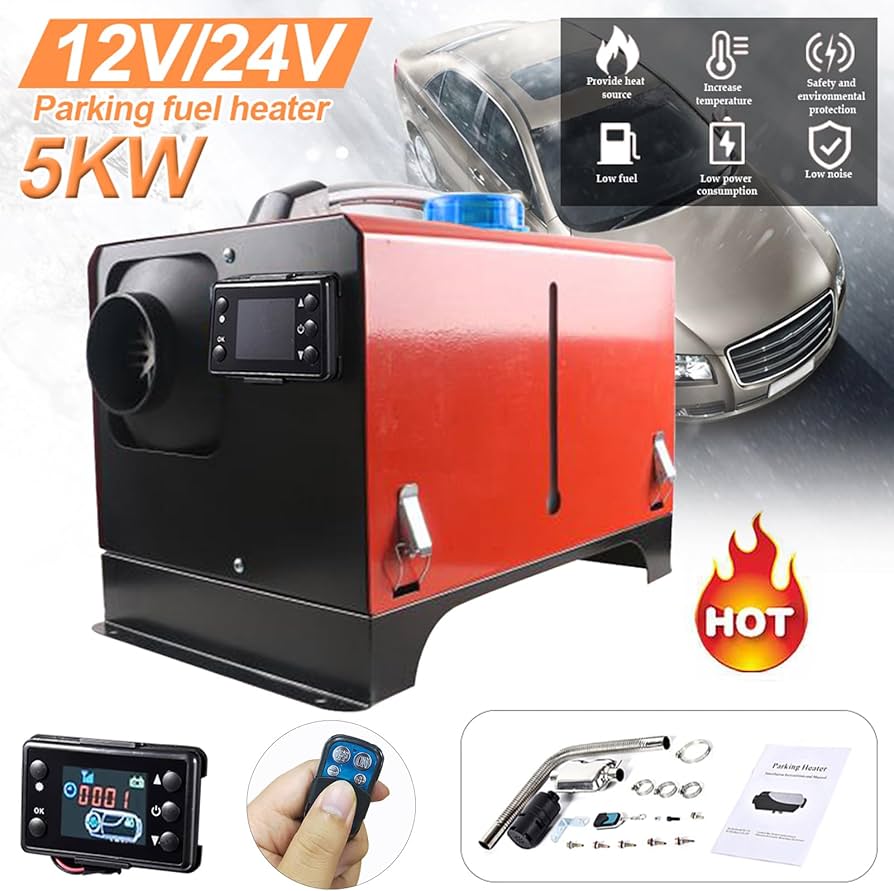 Amazon | BANANAJOY FFヒーター 5KW 12V エアヒーターキット 軽油