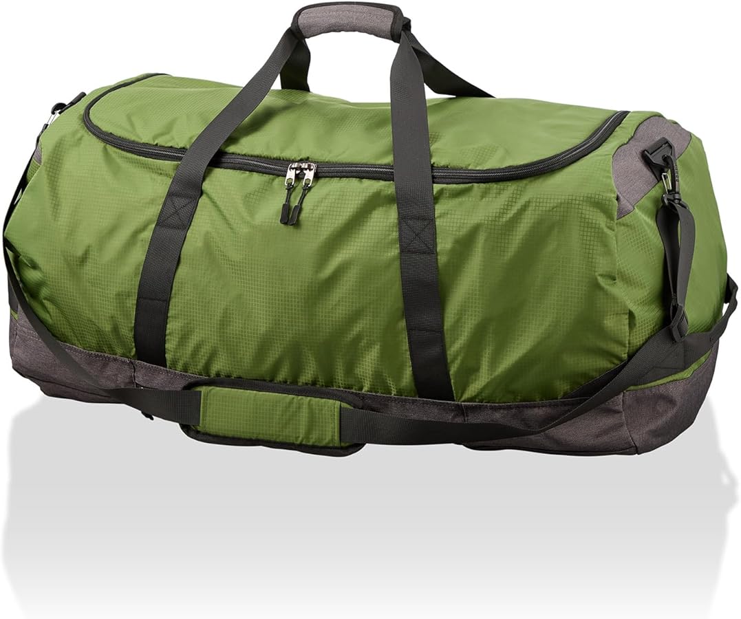 Amazon | [ハピタス] 折りたたみボストンバッグ キャリーオン可能