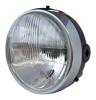 シビエCIBIEタイプ180パイヘッドライトクリアレンズ黒ケ−ス