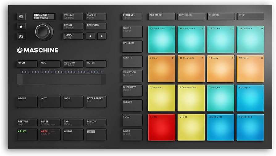 Amazon.com: Native Instruments Maschine Mikro Mk3 Drum Controller