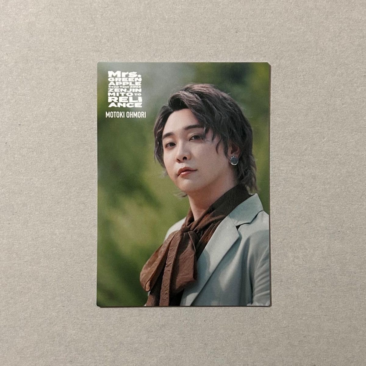 Mrs. GREEN APPLE ゼンジン フォトカード 大森元貴 レア 048 ミセス