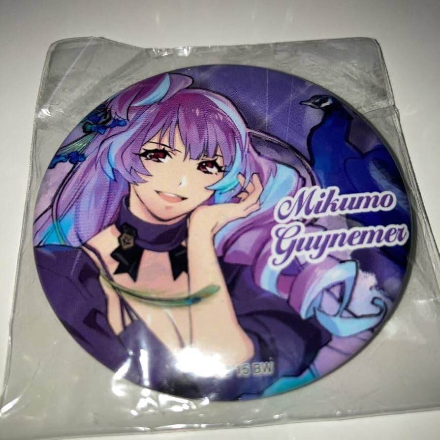 希少】 マクロスΔ ＊ カナメ缶バッジガチャクロスオーバーライブ