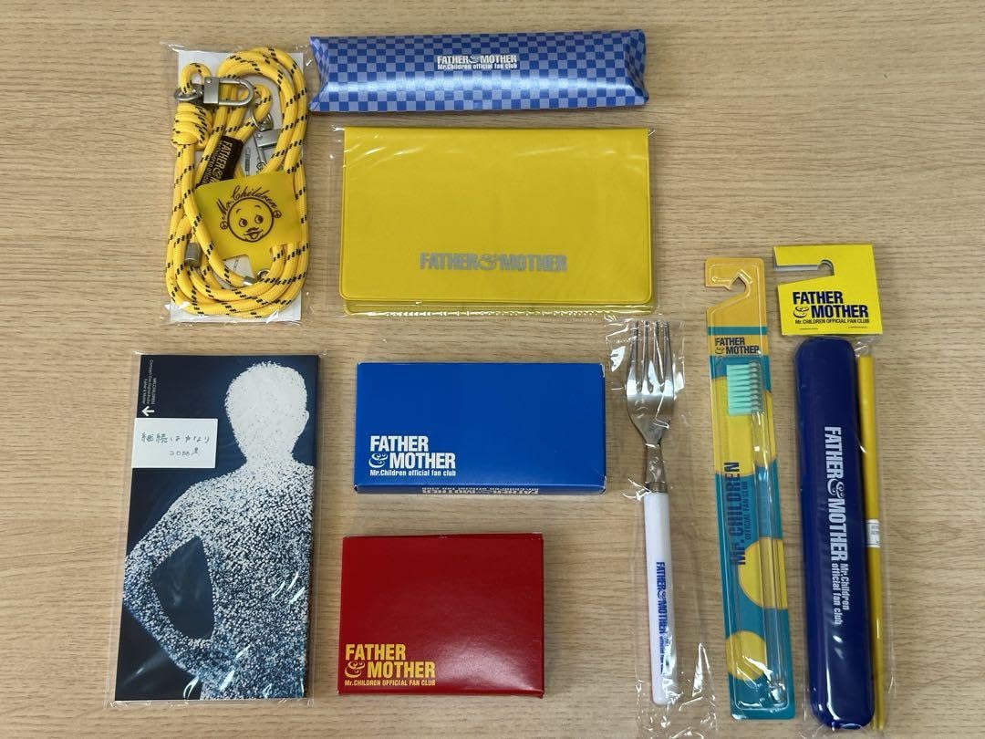 Mr.Childrenファンクラブ会報&継続記念グッズ&タオル Mr.Children