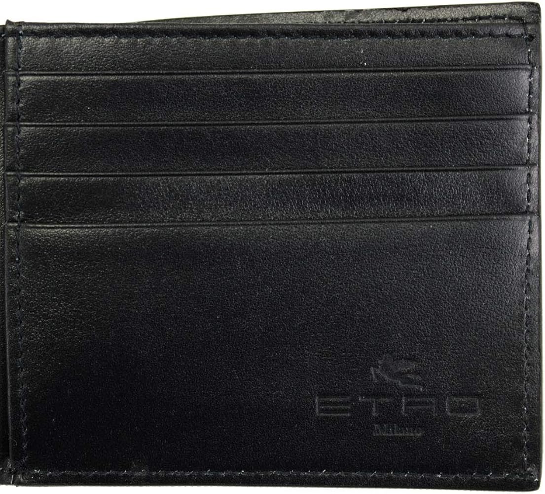 Amazon | ETRO(エトロ)二つ折り札入れ 財布 メンズ ペイズリー柄 PVC
