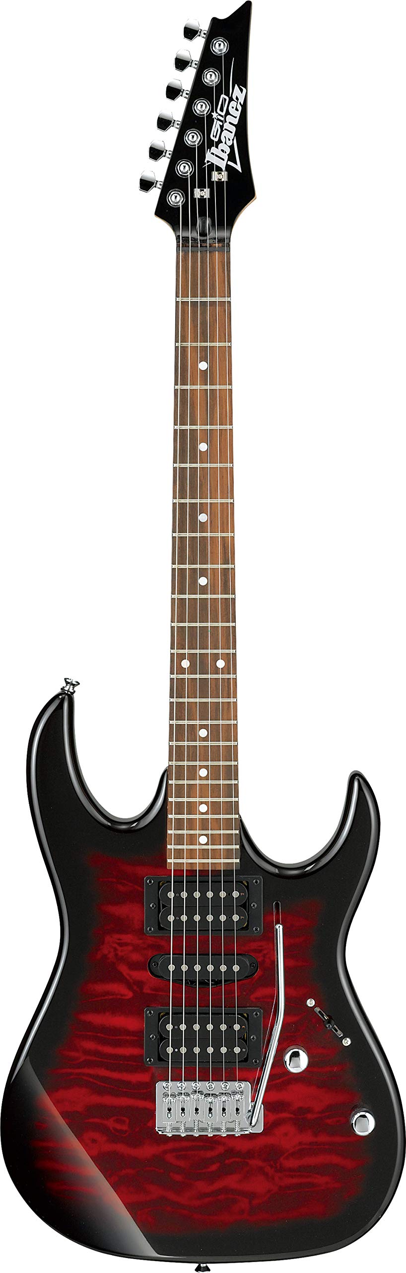 Ibanez Gio GRX70 エレキギター 純正ケース付 メタリックレッド Ibanez