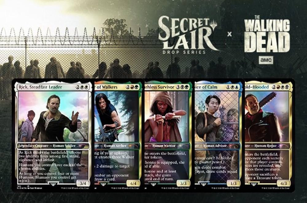 foil Secret Lair x The Walking Dead 未開封 foil Secret Lair x The