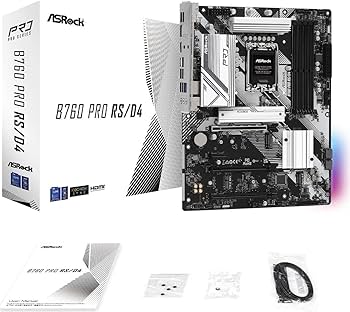 Amazon.com: ASRock B760 Pro RSD4 LGA1700 ATX Motherboard