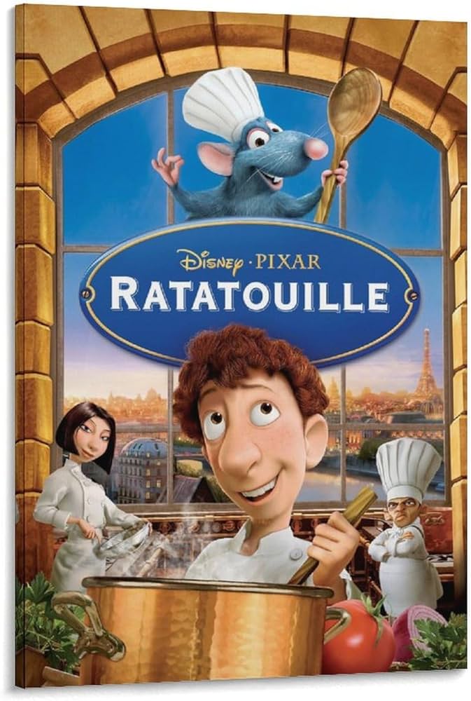 Amazon.co.jp: レミーのおいしいレストラン 映画ポスター Ratatouille